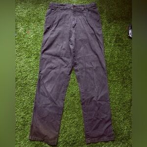 Grey baggy Lee denim jeans with a relaxed fit jeans